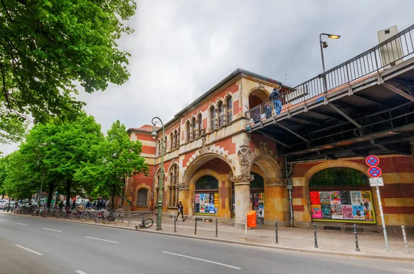 Estação U-Bahn Schlesisches Tor em Berlim, Alemanha — Fotografia de Stock