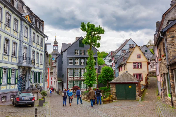Paysage urbain de Monschau, Allemagne — Photo