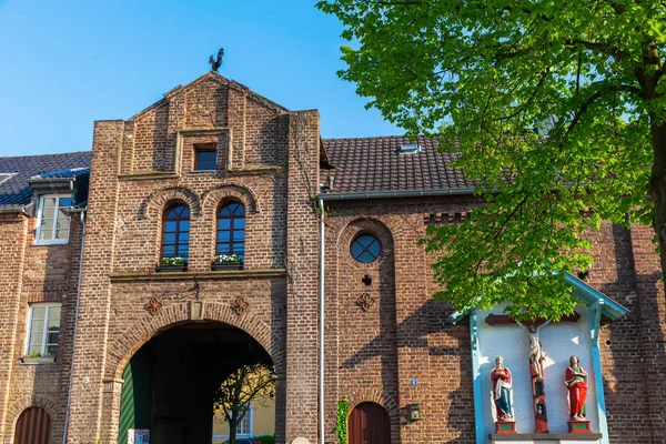 Bedburg-Kaster, Almanya eski bina — Stok fotoğraf