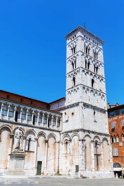 Tower of the Lucca Cathedral, Lucca, Italy — Stock Photo, Image