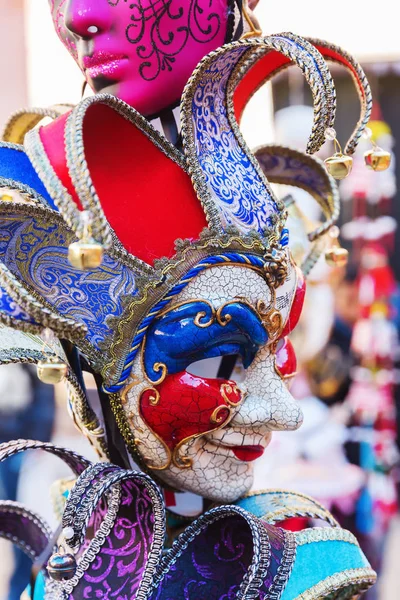 Kolorowe maski Karnawał wenecki — Zdjęcie stockowe