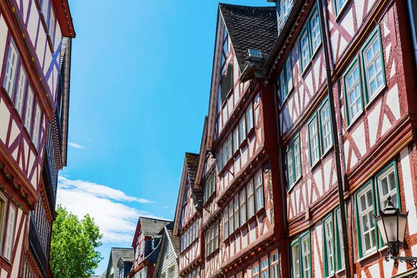 Half-timbered houses in Herborn, Germany — Stock Photo, Image