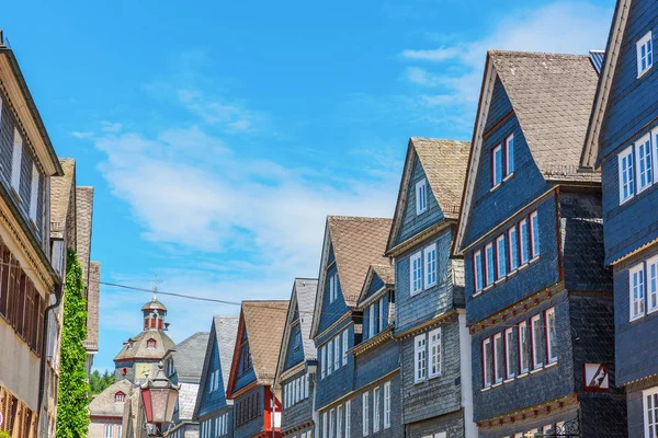 Gamla byggnader i Herborn, Tyskland — Stockfoto