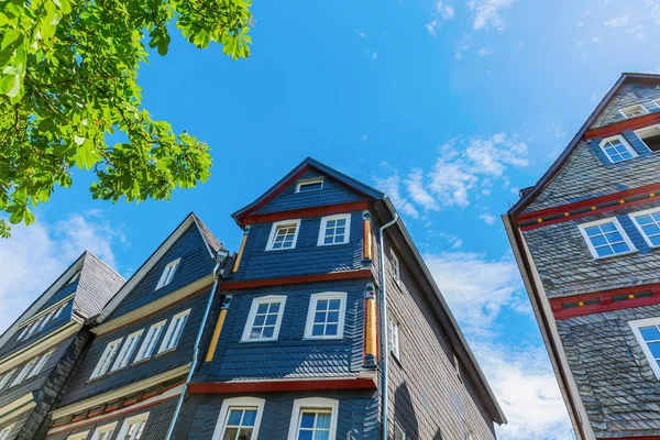 Oude gebouwen in Herborn, Duitsland — Stockfoto