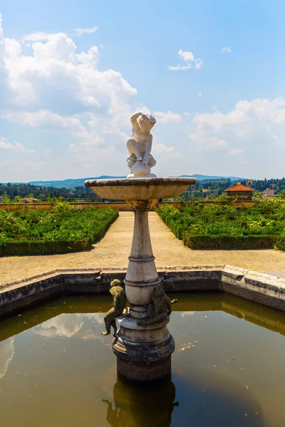 Boboli-tuinen in Florence, Toscane, Italië — Stockfoto