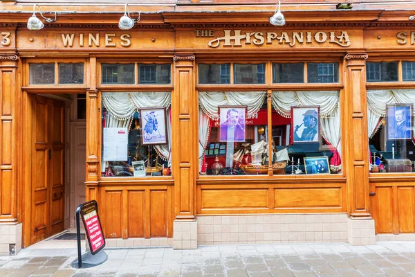 Restauracja w zabytkowym budynku w Edynburg, Uk — Zdjęcie stockowe