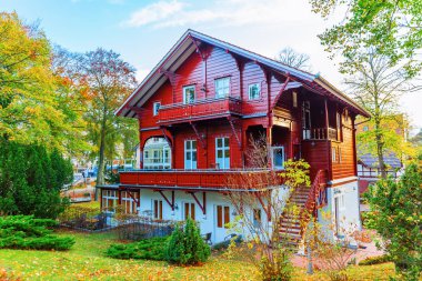 historical villa in Bansin, Germany
