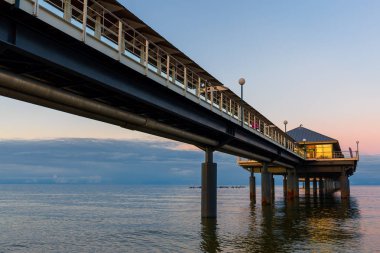 Heringsdorf, Usedom, Almanya'nın iskele