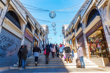üzerinde Rialto Köprüsü Venedik, İtalya