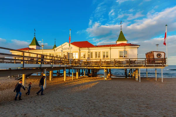 Ahlbeck Pier on Usedom, Ahlbeck, Γερμανία — Φωτογραφία Αρχείου