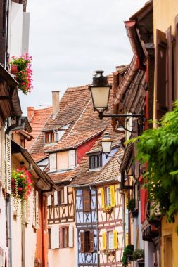 Colmar, Alsace, Fransa eski binalar