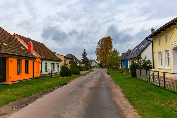 Köyün Warthe, Usedom yolda — Stok fotoğraf