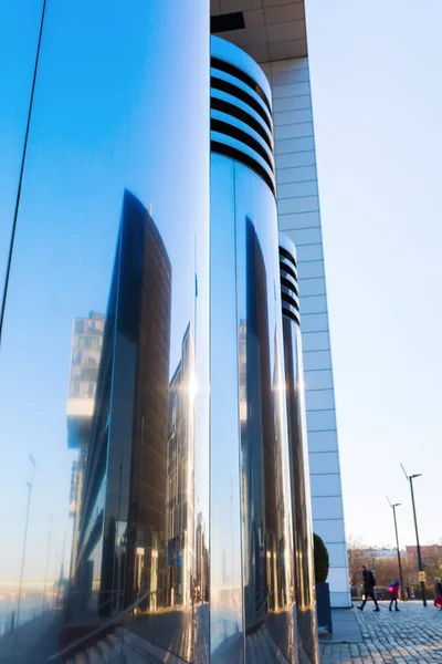 Ventilatie torens in een office park — Stockfoto