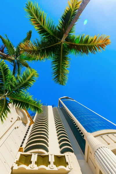 Honolulu Oahu Hawaii November 2019 Harbor Court Residential High Rise — Stock Photo, Image