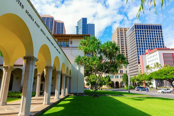 Honolulu Oahu Hawaii November 2019 Post Office Downtown Honolulu Honolulu — Stock Photo, Image