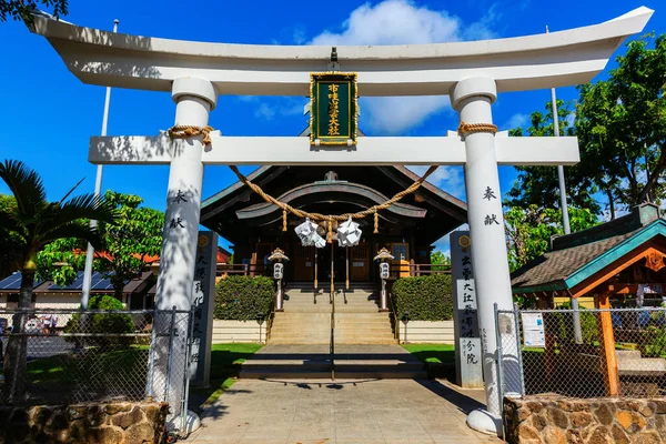 Honolulu Oahu Havaí Eua Novembro 2019 Missão Izumo Taishakyo Honolulu — Fotografia de Stock