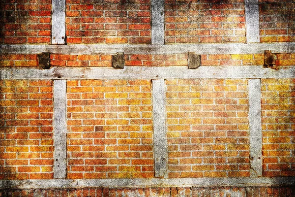 picture of a brick wall with grunge texture for background