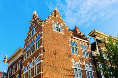 Hollanda, Veere 'deki tarihi bir binanın resmi