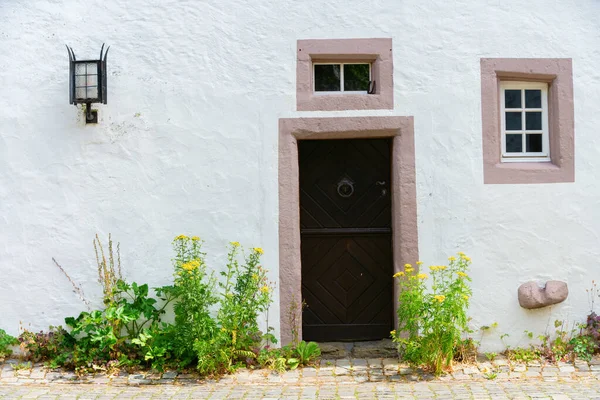 Immagine Una Vecchia Casa Kronenburg Eifel Germania — Foto Stock