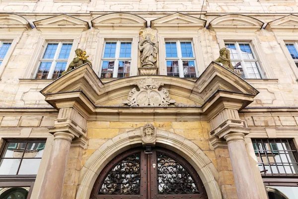 德国巴伐利亚班贝格一座历史建筑的入口 — 图库照片