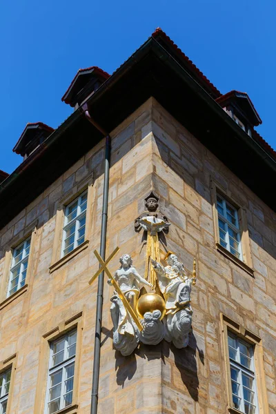 Canto Edifício Histórico Bamberg Baviera Alemanha — Fotografia de Stock