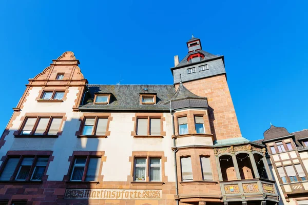 Worms Germany April 2018 House Martinspforte Worms Protected Historical Monument — Stock Photo, Image