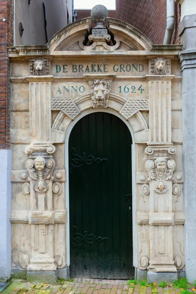 Amsterdam Paesi Bassi Ottobre 2019 Cancello Ingresso Barocco Brakke Grond — Foto Stock