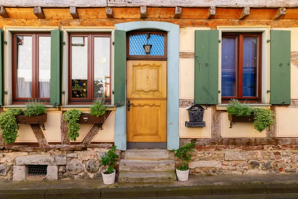 Foto Van Een Oud Huis Oberwinter Duitsland — Stockfoto