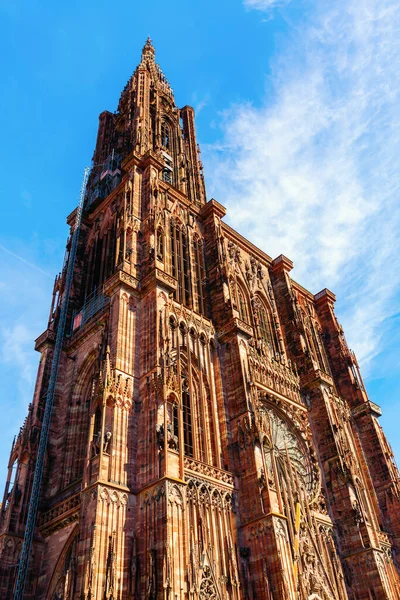 Foto Des Straßburger Münsters Straßburg Frankreich — Stockfoto