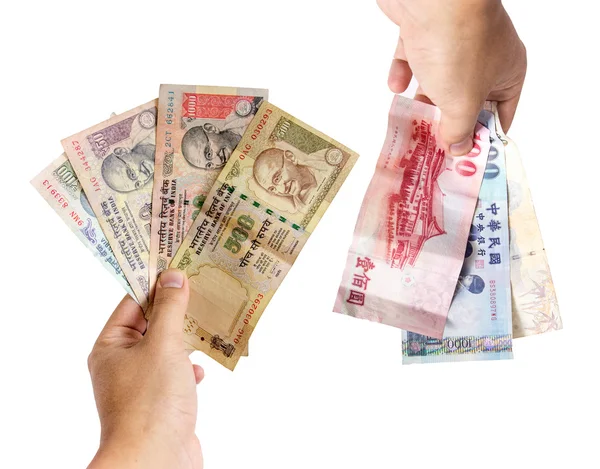 para değişimi elinde