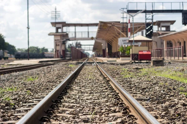 Järnvägstransport i thailand — Stockfoto