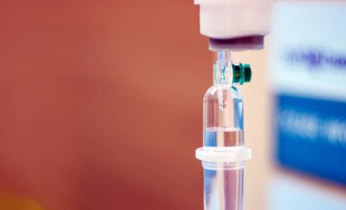 tuzlu damla ve tıbbi Intravenous