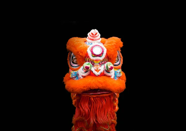 Leão dançarino estilo chinês — Fotografia de Stock