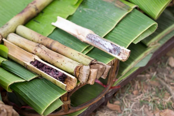 Riz gluant sucré dessrt à vendre — Photo