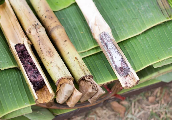 Riz gluant sucré dessrt à vendre — Photo