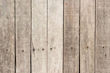 kahverengi ahşap doku duvar arka plan için paslı scrue ile