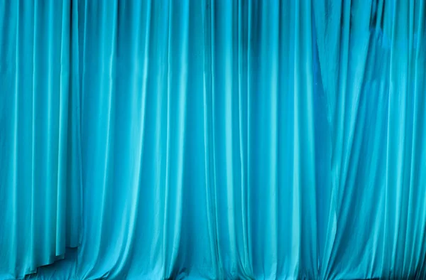 Fondo de cortina azul — Foto de Stock