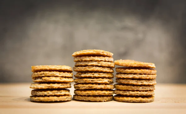 Stroopwafel 수 제 간식 — 스톡 사진