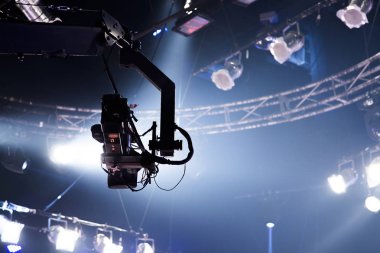 Vinç sahne eğlence Sektöründen Kamera kayıtta