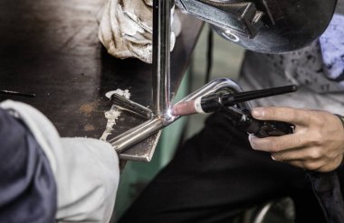 işçi argon gazı çelik kaynak kullanın