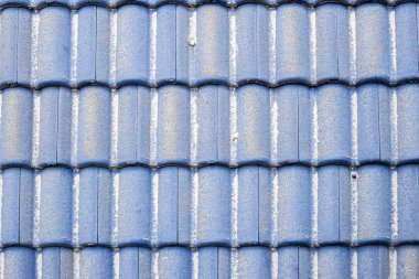 toz mavi seramik çatı