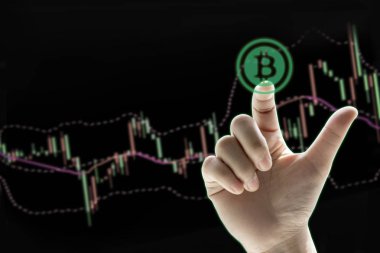 parmak değmek kullanma bit sikke simge için