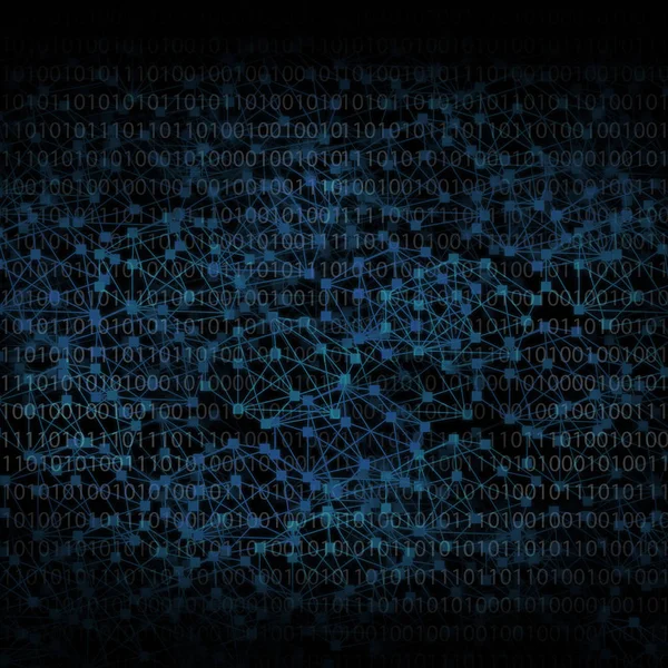 arka plan dijital ağ şekilde karanlıkta gibi