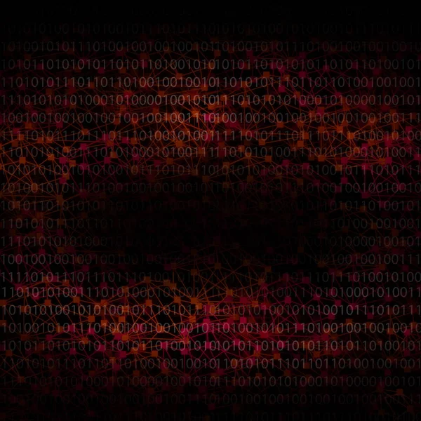 abstract background like digital networking illustration in dark