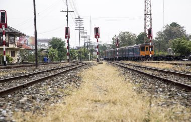 Nakorn Rachasima Editör eski tren istasyonunda