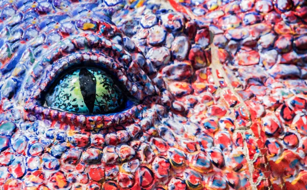 Maja 2014 Nakorn Rajasima Tajlandia Fantasy Sztuki Kształt Oczu Mozaiki — Zdjęcie stockowe