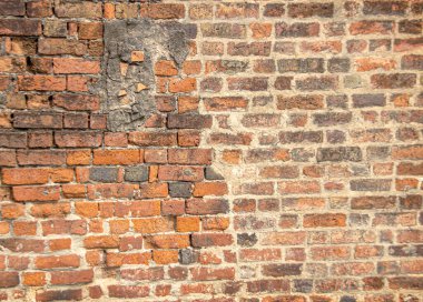 eski kırmızı tuğla dokusu arkaplanı
