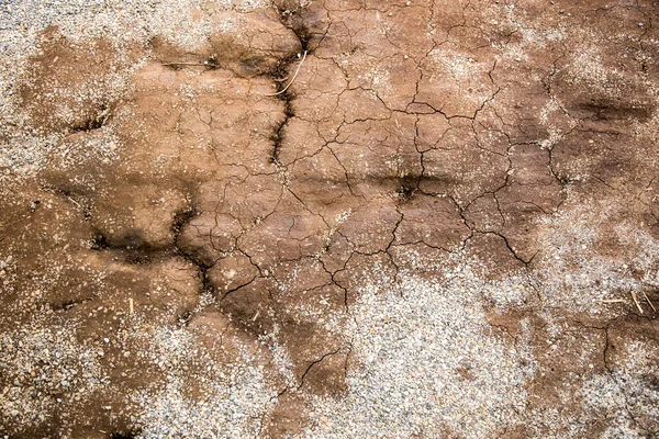 Naturalna Tekstura Tło Brązowa Gleba Kamień Erath — Zdjęcie stockowe