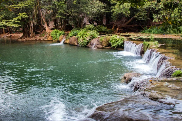 Relaxar Paisagem Waterfal Natural Tailândia Para Turismo — Fotografia de Stock