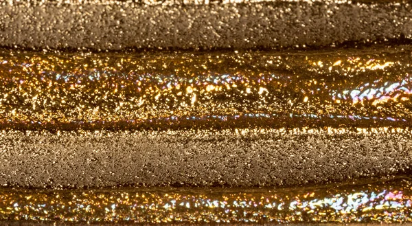 Metallic Gold Colored Shiny Glossy Glitter Background — Stock Photo, Image